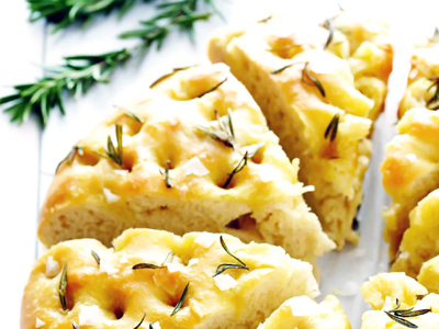 Italy - Focaccia with Rosemary